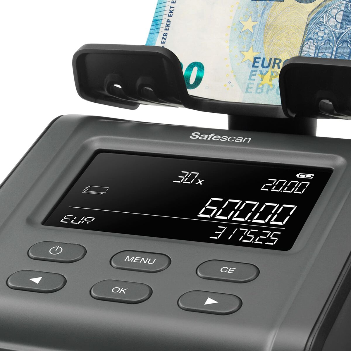 Banknotenzähler Safescan 6165 G3 Schwarz